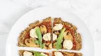 Vegan Cauliflower Crust Pizza (oil-free) Vegan Cauliflower Crust Pizza (oil-free)