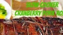Slow Cooker Cranberry Pork Roast Recipe Slow Cooker Cranberry Pork Roast Recipe