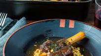 Armenian-Style Lamb Shanks with Barley Risotto Armenian-Style Lamb Shanks with Barley Risotto
