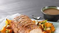 Pork Loin Roast With Pecan & Apple Gravy Pork Loin Roast With Pecan & Apple Gravy