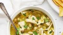 Salsa Verde Chicken Chili (Quick + Easy!) Salsa Verde Chicken Chili (Quick + Easy!)