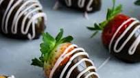 Valentine's Day Chocolate Covered Strawberries Valentine's Day Chocolate Covered Strawberries