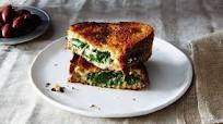 Spanakopita grilled cheese Spanakopita grilled cheese