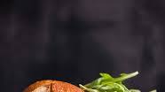 Easy Baked Salmon Sandwich with Zesty Lemon Mayo and Arugula Easy Baked Salmon Sandwich with Zesty Lemon Mayo and Arugula