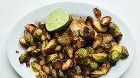 Air-Fryer Brussels Sprouts With Garlic, Balsamic and Soy Air-Fryer Brussels Sprouts With Garlic, Balsamic and Soy