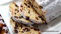 Stollen - pan dulce alemán típico de Navidad Stollen - pan dulce alemán típico de Navidad
