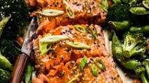 Sheet Pan Miso Salmon and Vegetables Sheet Pan Miso Salmon and Vegetables