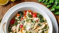Slow-Cooker Chicken & White Bean Soup Slow-Cooker Chicken & White Bean Soup