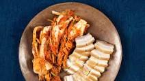 Napa Cabbage Kimchi With Steamed Pork Belly Napa Cabbage Kimchi With Steamed Pork Belly