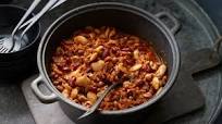 Jackfruit and bean chilli Jackfruit and bean chilli