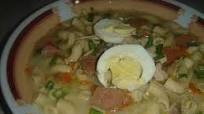 Sopas (filipino chicken and pasta soup) Sopas (filipino chicken and pasta soup)
