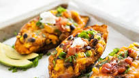 Enchilada-Stuffed Sweet Potatoes Enchilada-Stuffed Sweet Potatoes