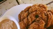 Blooming Onion and Dipping Sauce Blooming Onion and Dipping Sauce