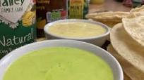 Mint, mango and corriander yoghurt raita dip Mint, mango and corriander yoghurt raita dip