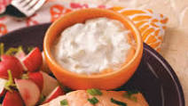 Chilled Salmon with Cucumber-Dill Sauce Chilled Salmon with Cucumber-Dill Sauce