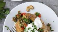 Vegetarian Stuffed Potatoes Vegetarian Stuffed Potatoes