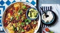 Mexican black bean corn nachos Matt Preston Mexican black bean corn nachos Matt Preston