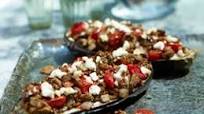 Walnut-Stuffed Eggplant Walnut-Stuffed Eggplant