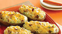 Cheesy Twice-Baked Potatoes Cheesy Twice-Baked Potatoes