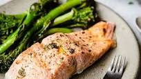 Baked Salmon With Garlic Butter Baked Salmon With Garlic Butter