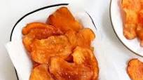 Baked Sweet Potato Chips Baked Sweet Potato Chips