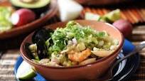 Pozole verde de mariscos Pozole verde de mariscos