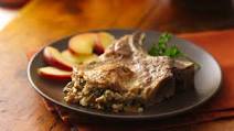 Mushroom-Stuffed Pork Chops Mushroom-Stuffed Pork Chops