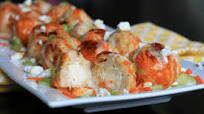 Stuffed Buffalo Chicken Meatballs Stuffed Buffalo Chicken Meatballs