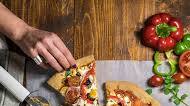 Whole wheat Mediterranean pizza Whole wheat Mediterranean pizza