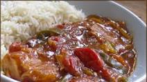 Slow Cooker Recipe - Spicy Pork with Peppers and Tomatoes Slow Cooker Recipe - Spicy Pork with Peppers and Tomatoes