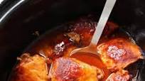 Slow Cooker BBQ Chicken Thighs Slow Cooker BBQ Chicken Thighs
