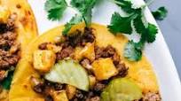 Beef and Potato Tacos Beef and Potato Tacos