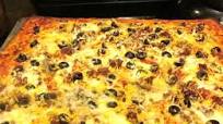 Meaty Crescent Dough Sheet Pizza w/4 Cheeses Meaty Crescent Dough Sheet Pizza w/4 Cheeses