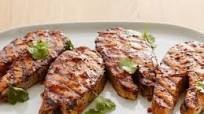 Grilled Salmon Steak with Hoisin BBQ Sauce Grilled Salmon Steak with Hoisin BBQ Sauce