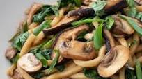 Udon Noodle and Mushroom Stir Fry Udon Noodle and Mushroom Stir Fry