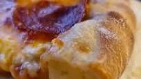 Cheese Stuffed Crust Pizza at Home Cheese Stuffed Crust Pizza at Home
