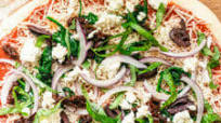 Mediterranean Pizza Mediterranean Pizza