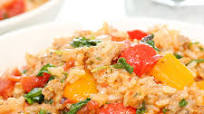 Italian Sausage, Pepper & Rice Skillet Italian Sausage, Pepper & Rice Skillet