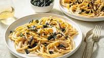 Creamy Bucatini With Roasted Seaweed Creamy Bucatini With Roasted Seaweed