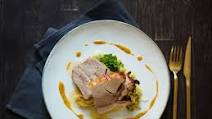 German pork roast with sauerkraut German pork roast with sauerkraut