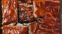 Smoked St. Louis Cut BBQ Ribs Smoked St. Louis Cut BBQ Ribs