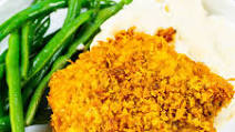 Cornflake Crusted Baked Pork Chops Cornflake Crusted Baked Pork Chops