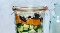 Greek Mason Jar Salad Recipe Greek Mason Jar Salad Recipe