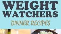 Easy Weight Watchers Dinner Recipes with Points Easy Weight Watchers Dinner Recipes with Points