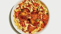 Chicken Paprikash with Buttered Egg Noodles Chicken Paprikash with Buttered Egg Noodles