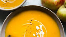 Slow- Cooker Butternut Squash Soup with Apples Slow- Cooker Butternut Squash Soup with Apples