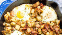Country Potatoes, Bacon & Eggs Whole30 Breakfast Skillet (Paleo, GF) Country Potatoes, Bacon & Eggs Whole30 Breakfast Skillet (Paleo, GF)