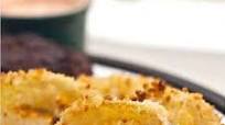 Baked Panko Onion Rings Baked Panko Onion Rings