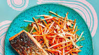 Skillet Salmon With Pickle-y Salad Skillet Salmon With Pickle-y Salad