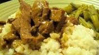 Quick and Easy Pork n Gravy with Rice Quick and Easy Pork n Gravy with Rice